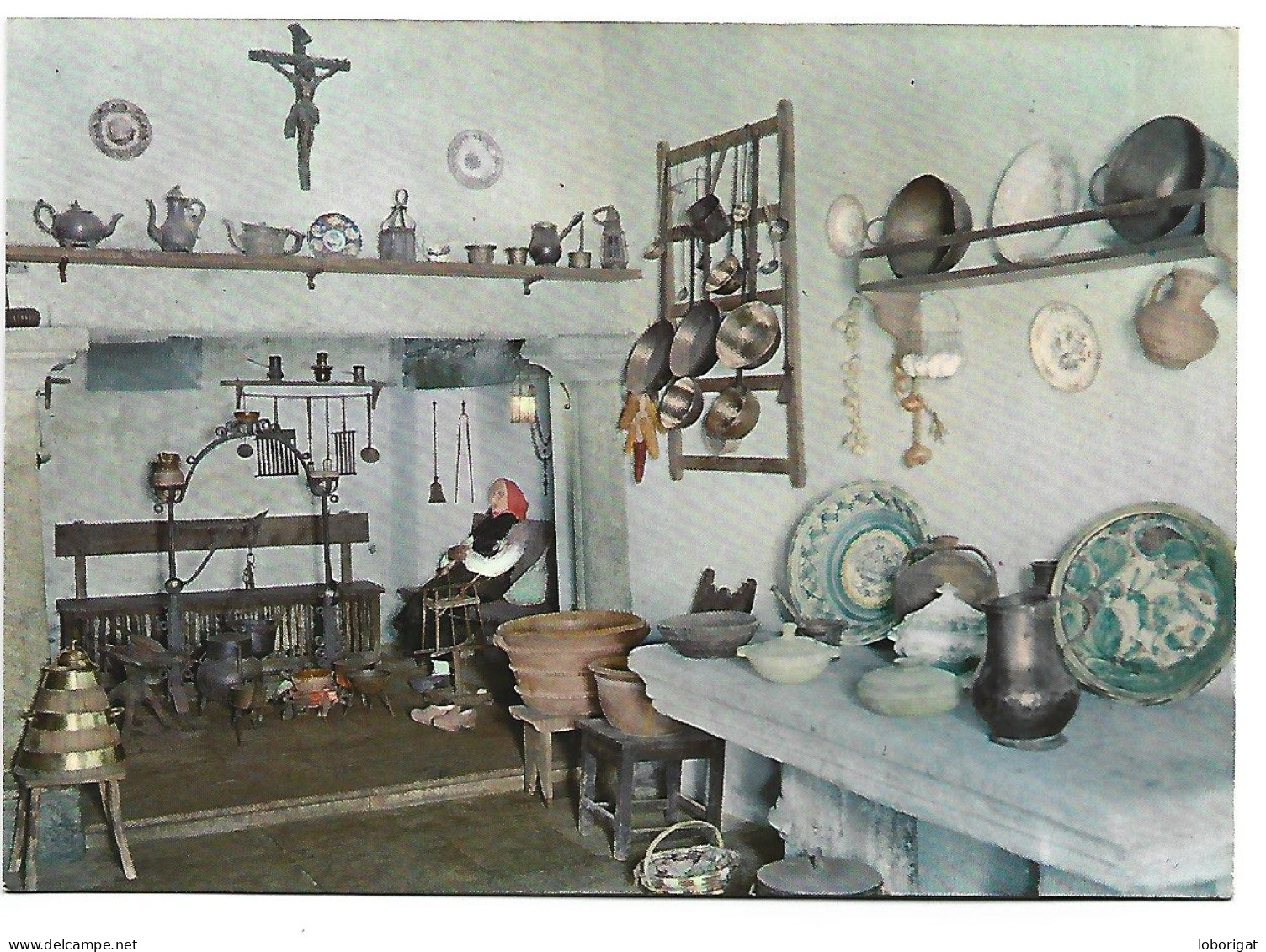 MUSEO. COCINA TIPICA / MUSEUM . TIPYCAL KITCHEN.- LUGO.- ( ESPAÑA). - Lugo