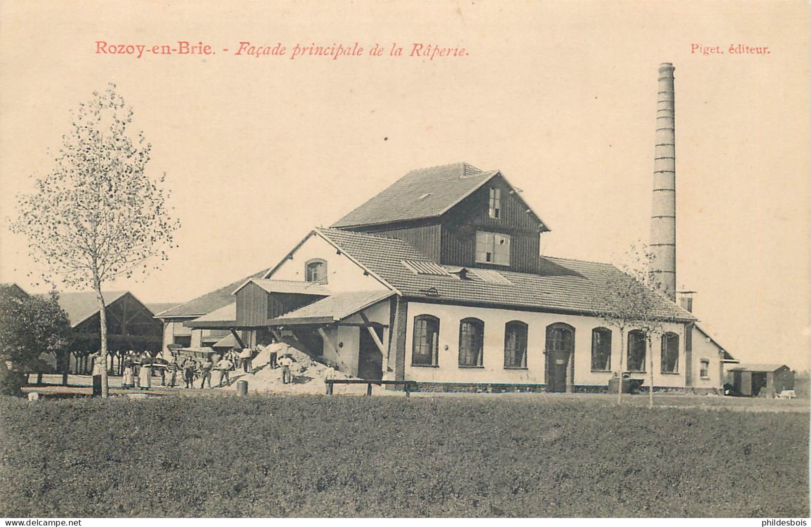 SEINE ET MARNE  ROZOY EN BRIE   Façade Principale De La Raperie - Rozay En Brie