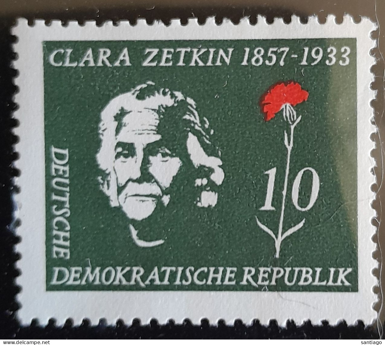 DDR : Nrs 308 Clara Zetkin / - Ungebraucht