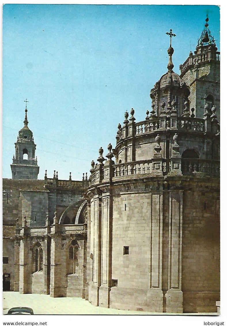 ABSIDE DE LA CATEDRAL / THE CATHEDRAL ABSIDE.- LUGO.- ( ESPAÑA). - Kirchen U. Kathedralen