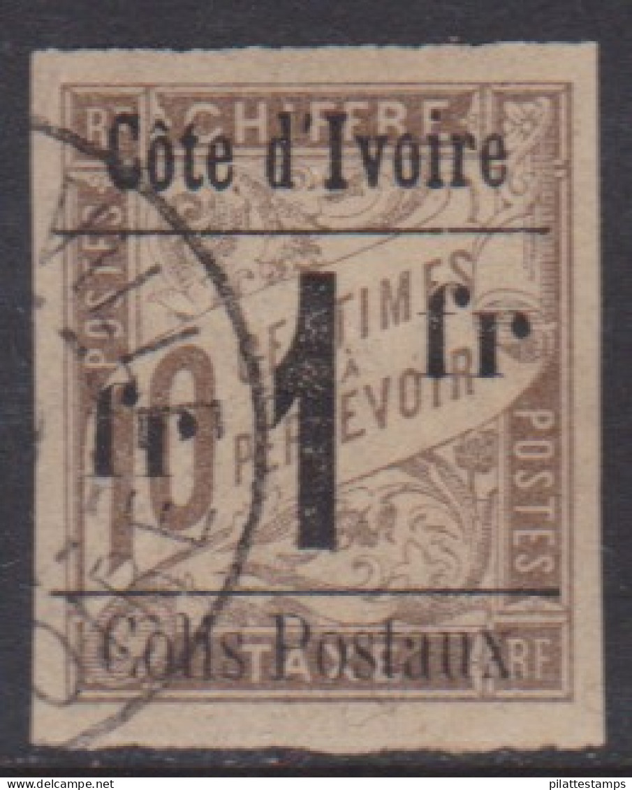 Côte D'ivoire Colis Postal  8 Obl - Other & Unclassified