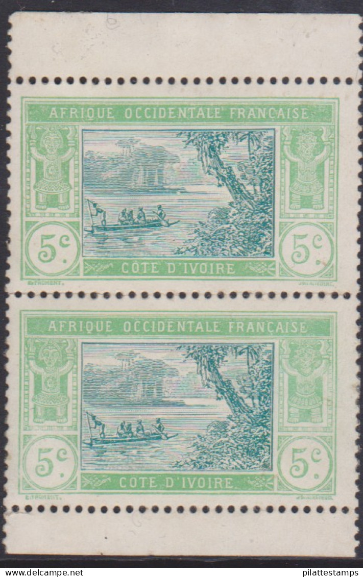 Côte D'ivoire  44** Paire De Carnet - Altri & Non Classificati