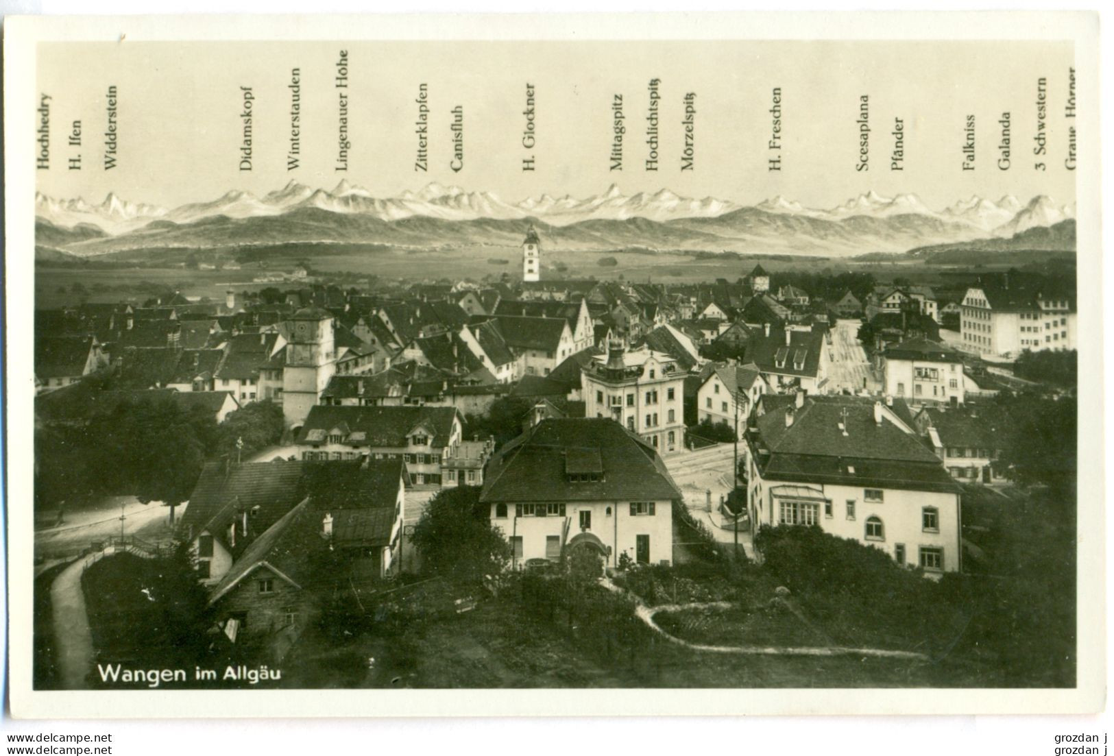 SPRING-CLEANING LOT (2 POSTCARDS), Wangen, Germany - Wangen I. Allg.