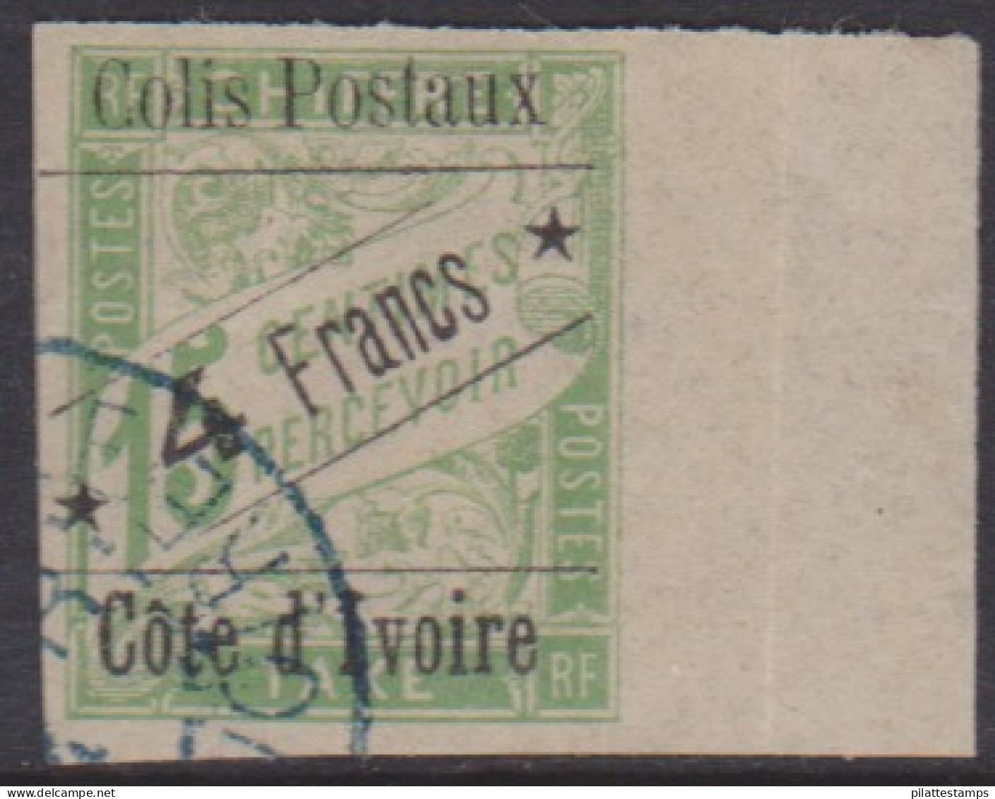 Côte D'ivoire Colis Postal  9 Obl - Autres & Non Classés