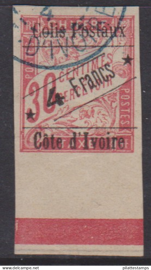 Côte D'ivoire Colis Postal 10 Obl - Sonstige & Ohne Zuordnung