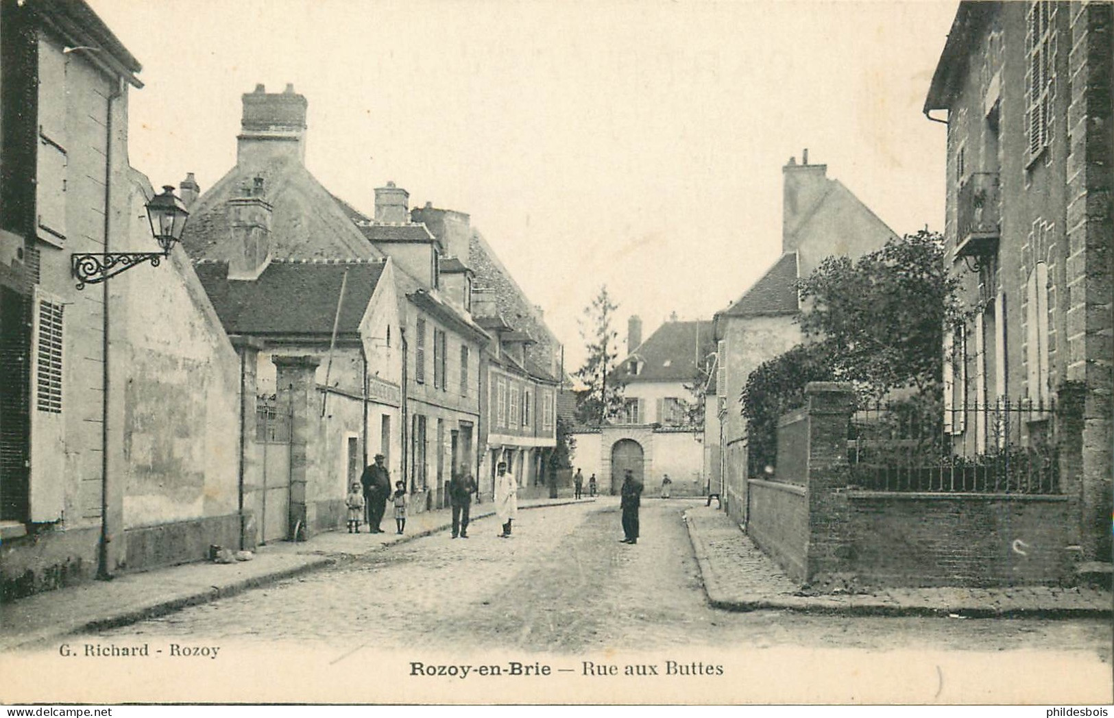 SEINE ET MARNE  ROZOY EN BRIE  Rue Aux Buttes - Rozay En Brie