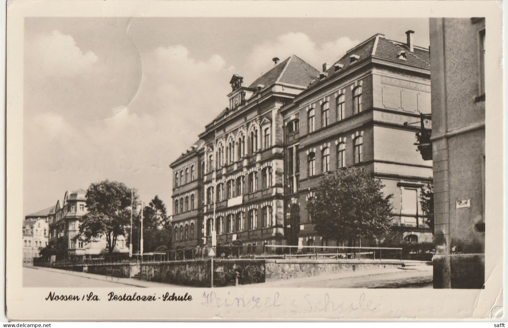 AK Nossen, Pestalozzischule 1956 - Nossen