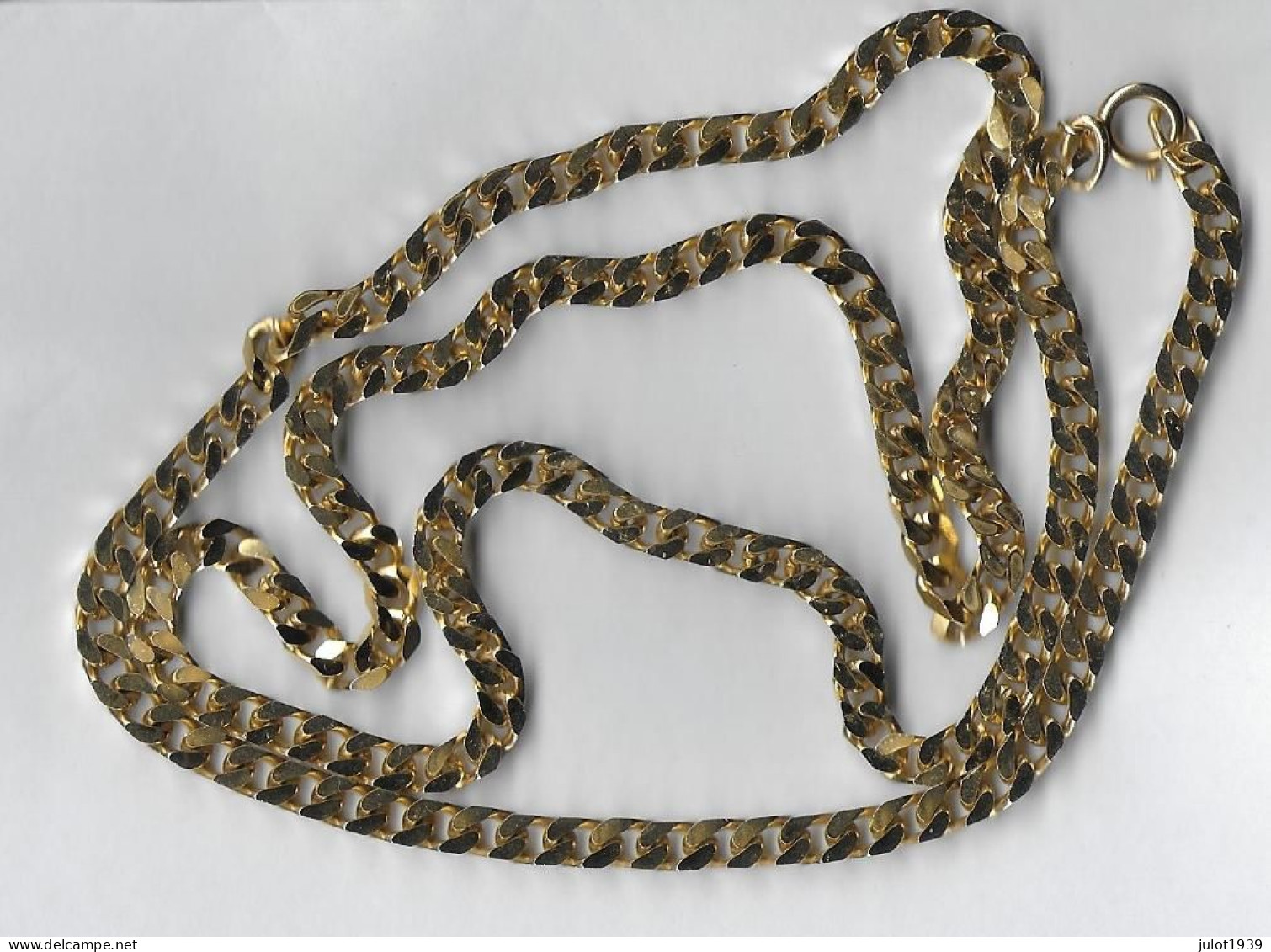 Julot1939 .... COLLIER Plaqué OR De 72 CM , 46.20 Grammes . - Collares/Cadenas