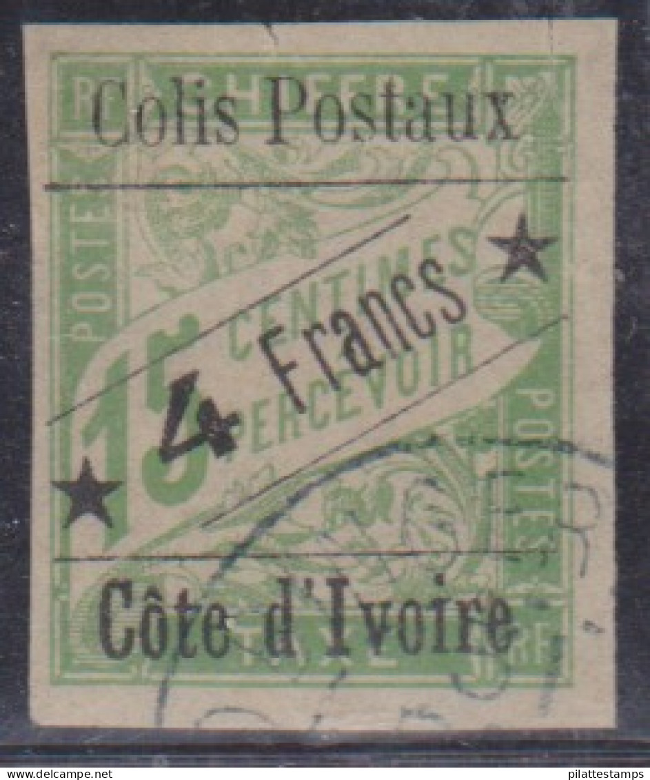 Côte D'ivoire Colis Postal  9a Obl - Autres & Non Classés