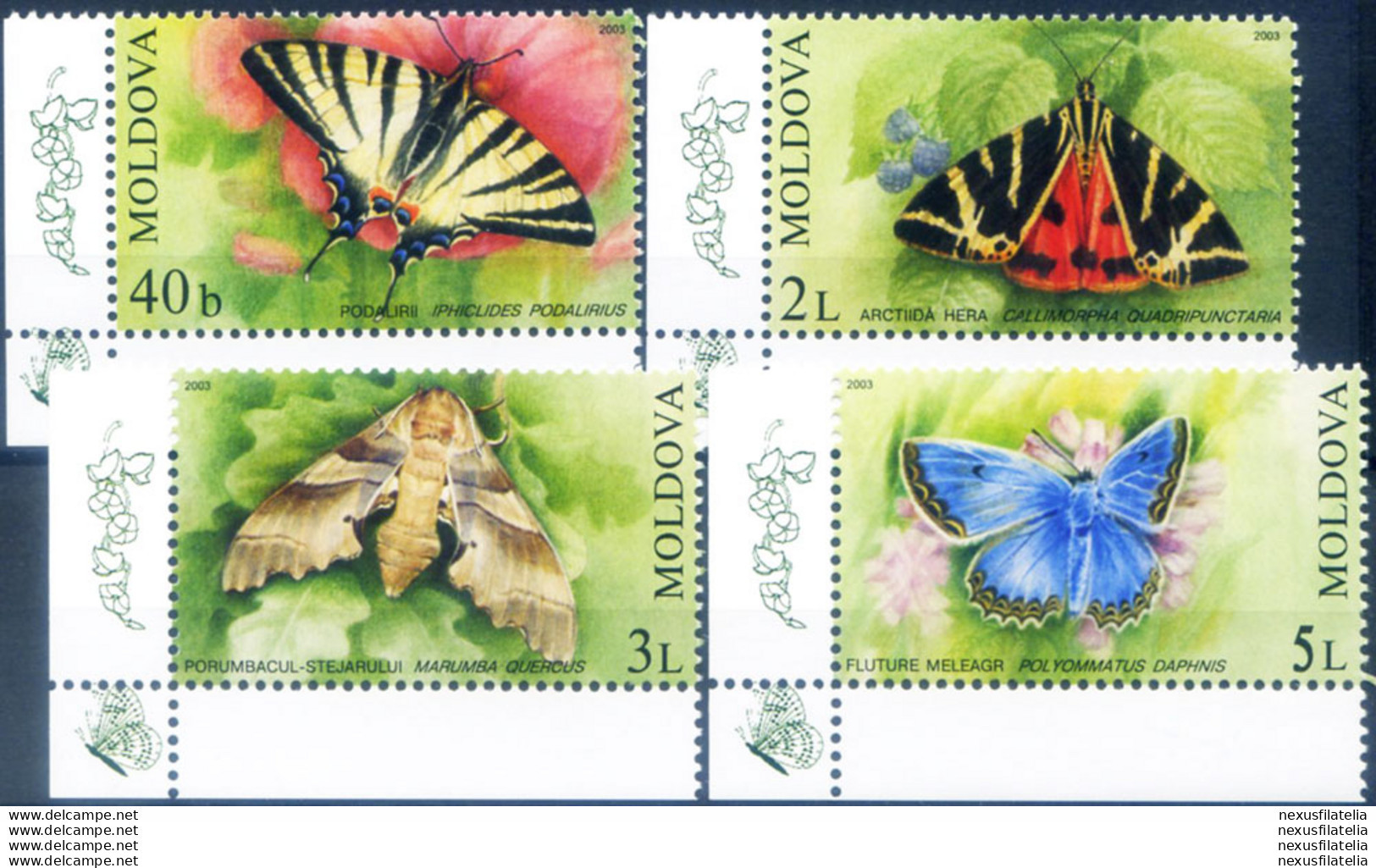 Fauna. Farfalle 2003. - Moldova