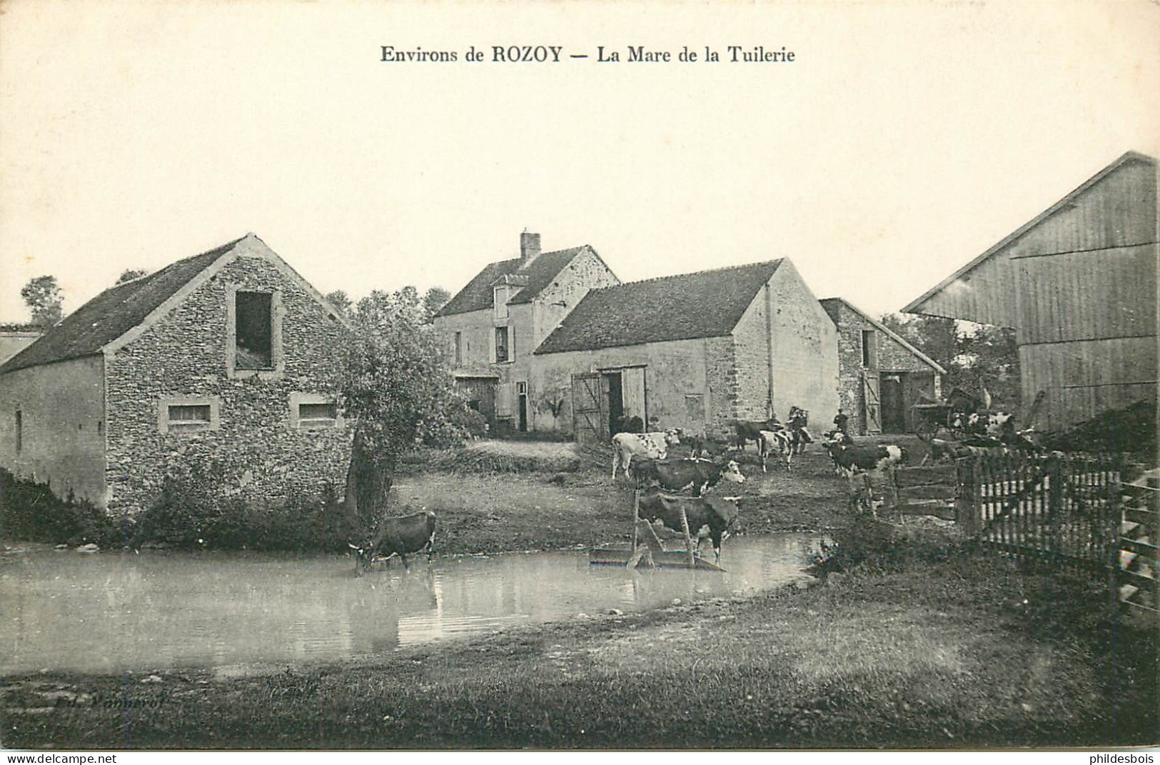 SEINE ET MARNE  ROZOY EN BRIE  La Mare De La Tuilerie - Rozay En Brie