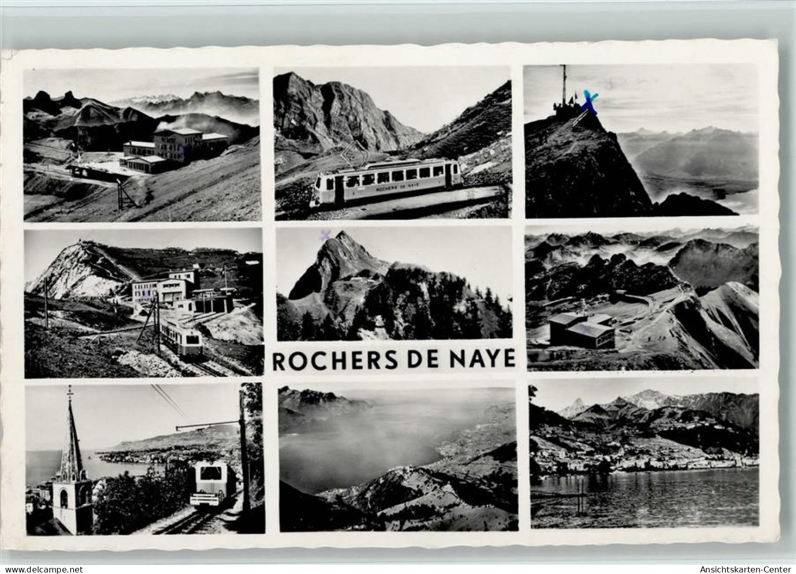 12091302 - Bergbahnen / Seilbahnen Rochers De Naye - - Funicular Railway