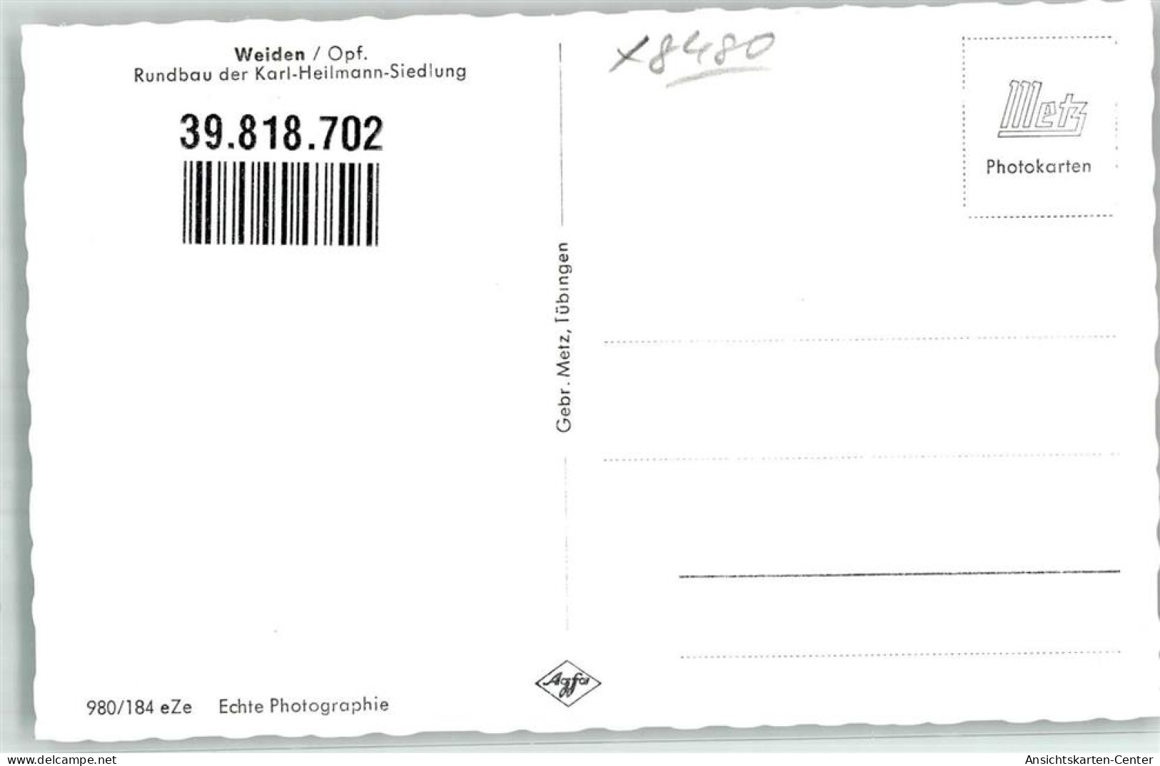 39818702 - Weiden , Oberpf - Weiden I. D. Oberpfalz