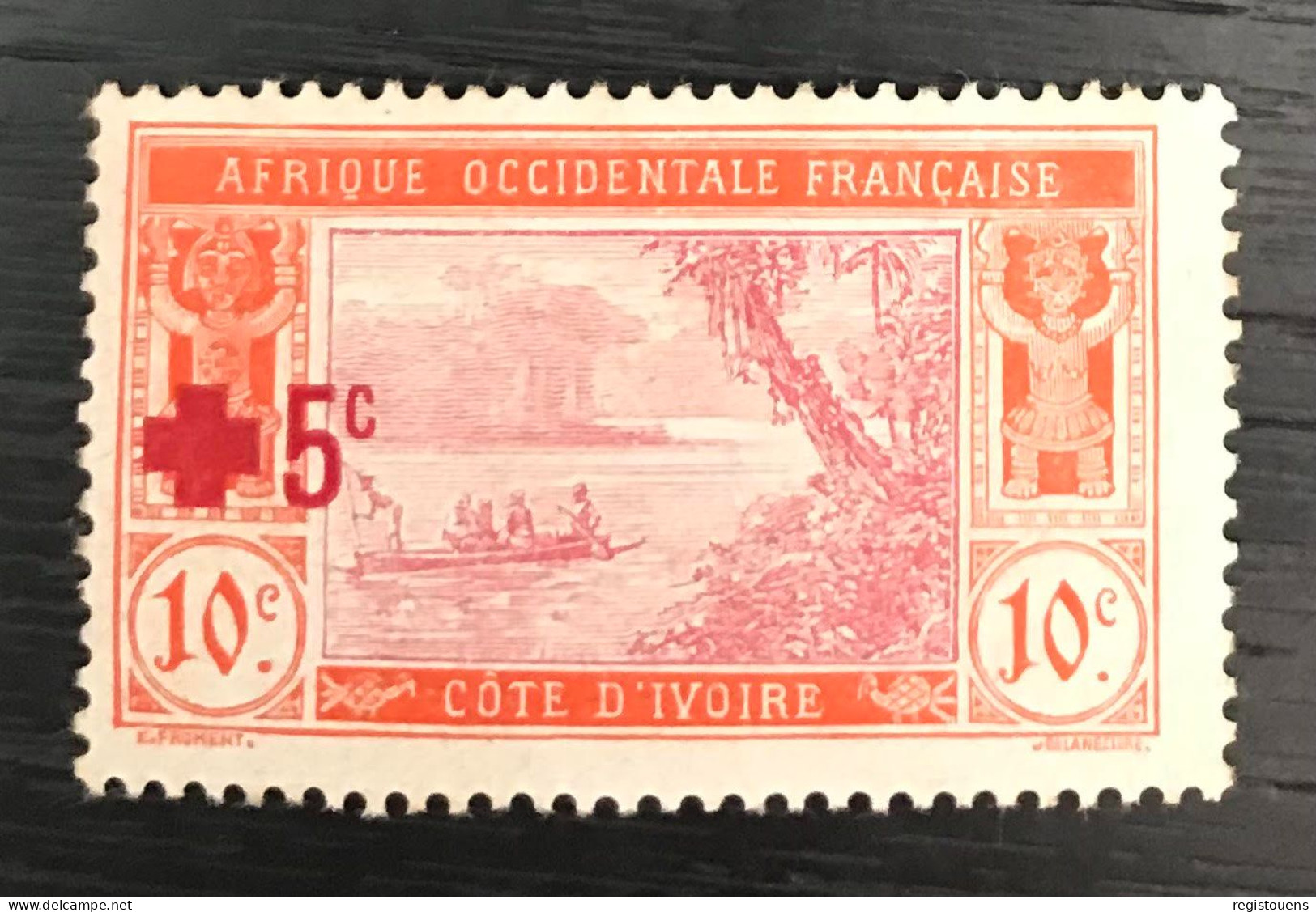 Timbre Neuf* Côte D' Ivoire 1915 - Unused Stamps