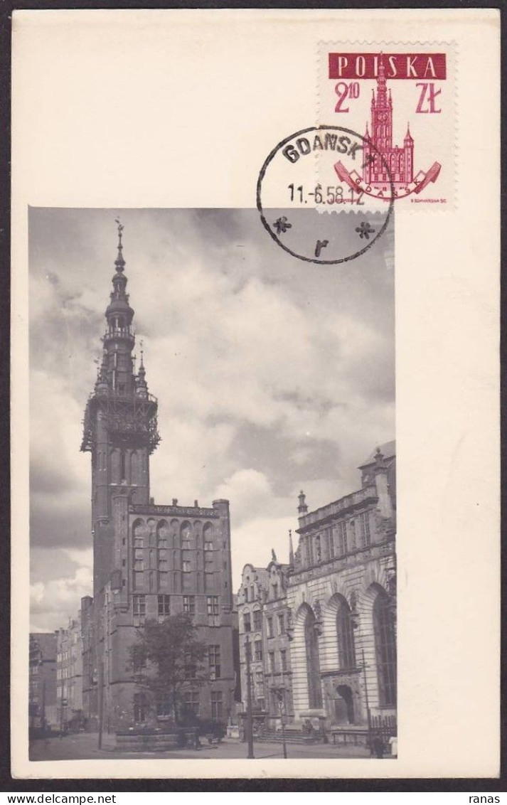 CPA Pologne Polska Polen Non Circulé Carte Photo Gdansk - Pologne