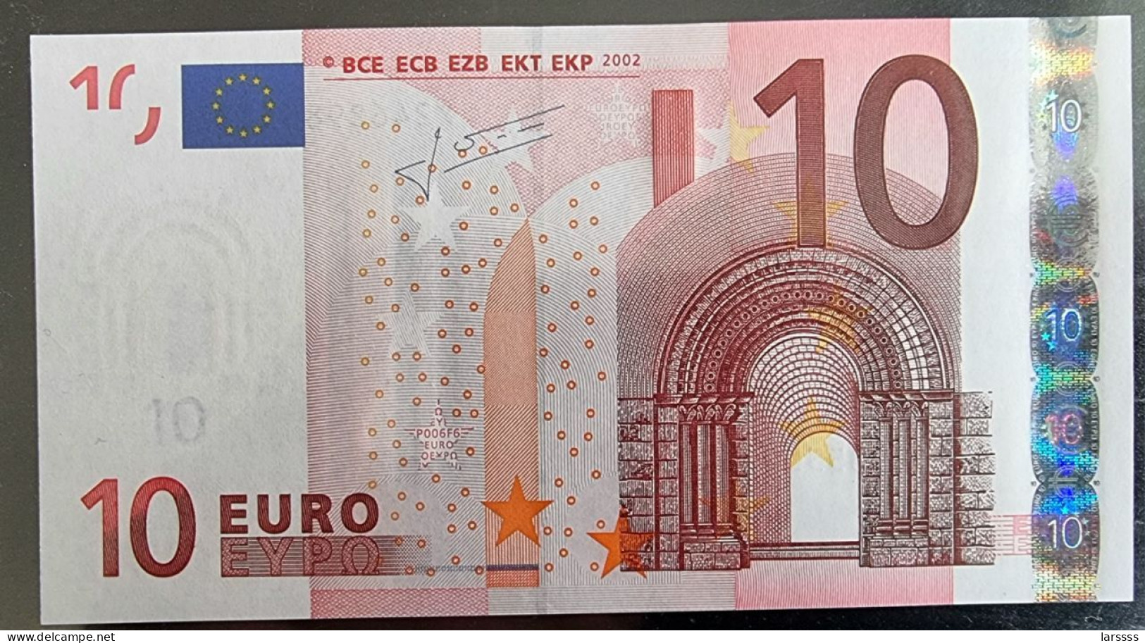 1 X 10€ Euro Trichet P006F6 X24689855522 - UNC - 10 Euro