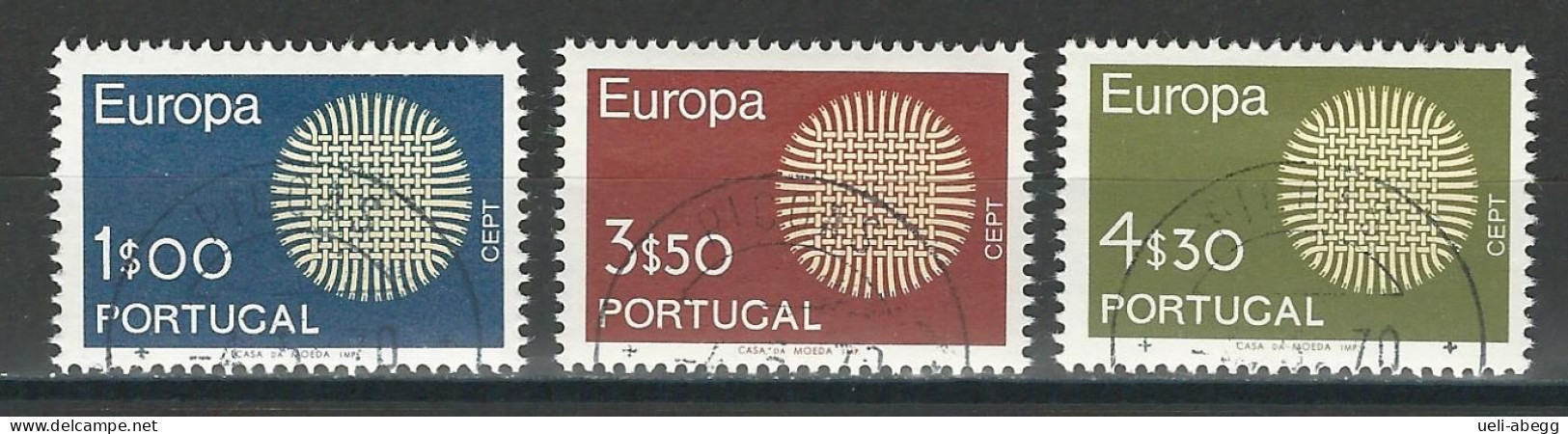 Portugal Mi 1092-94 O - Gebruikt