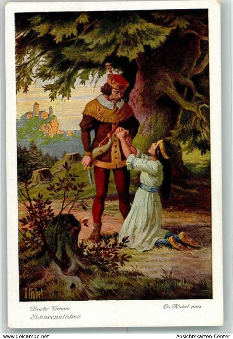 39650702 - Sign. Kubel Otto Jaeger Brueder Grimm Uvachrom Serie 147 Nr.3858 - Fairy Tales, Popular Stories & Legends