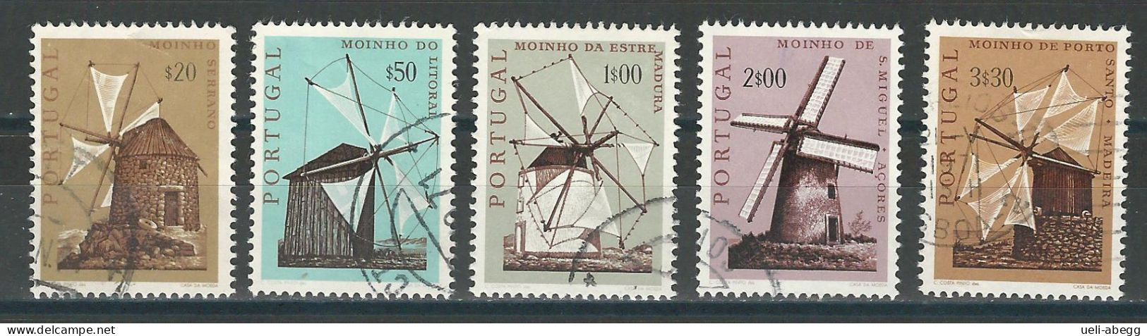Portugal Mi 1121-25 O - Used Stamps