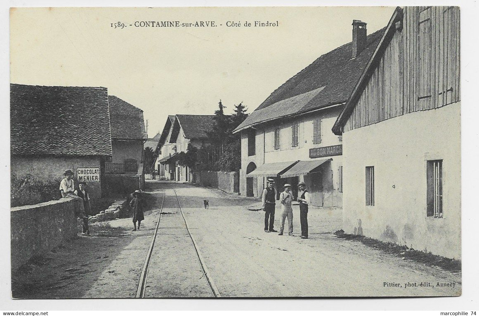 CONTAMINE SUR ARVE COTE DE FINDROL PITTIER 1589 - Contamine-sur-Arve