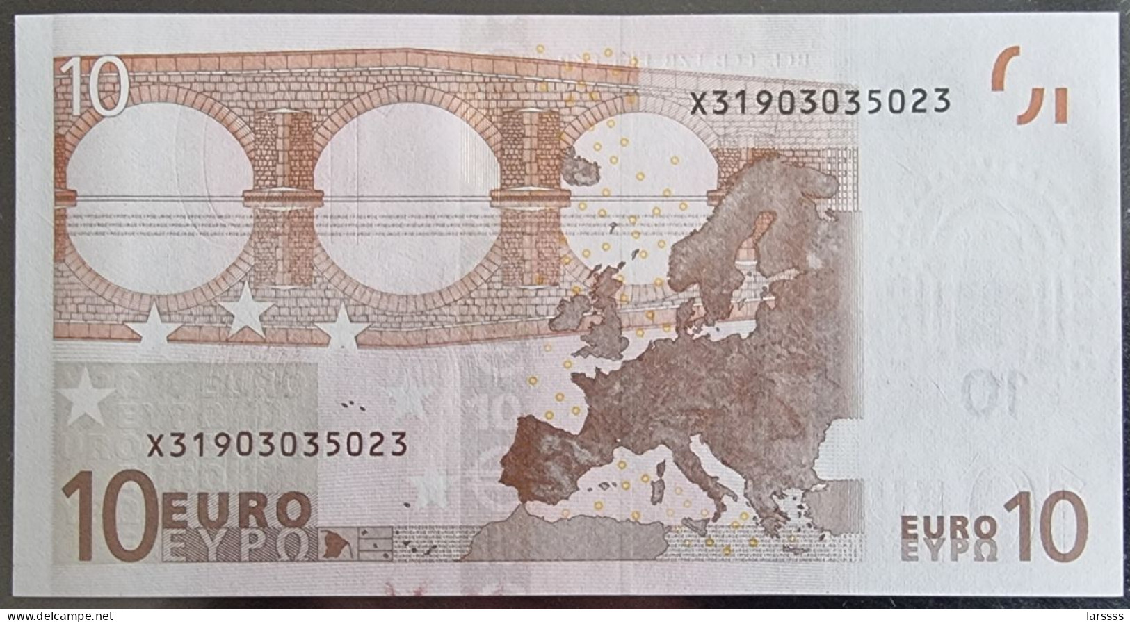 1 X 10€ Euro Trichet P010D4 X31903035023 - UNC - 10 Euro