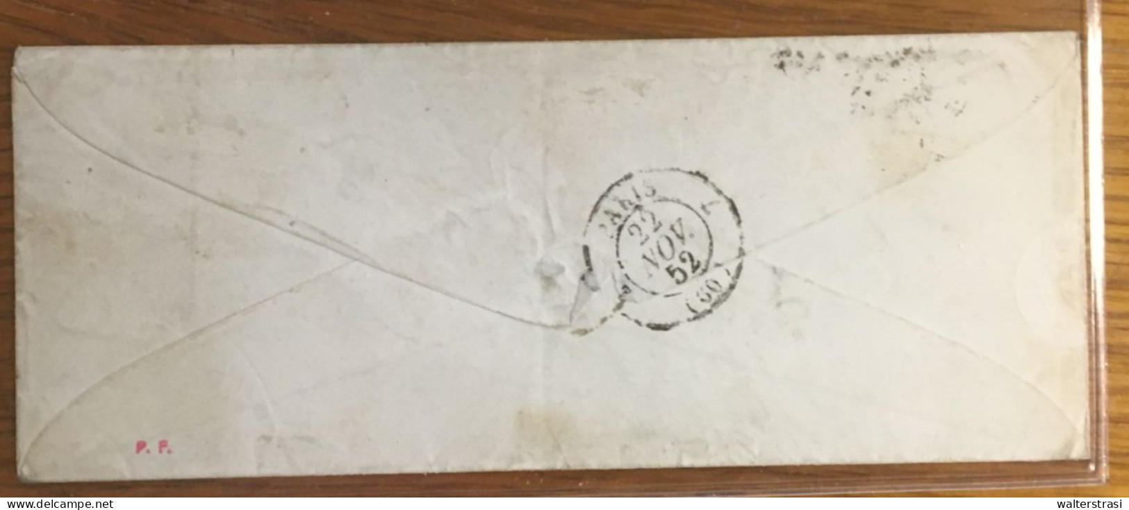 Frankreich, France, Brief Mit Ceres Mi. Nr. 2 B, 1852 - 1849-1850 Cérès