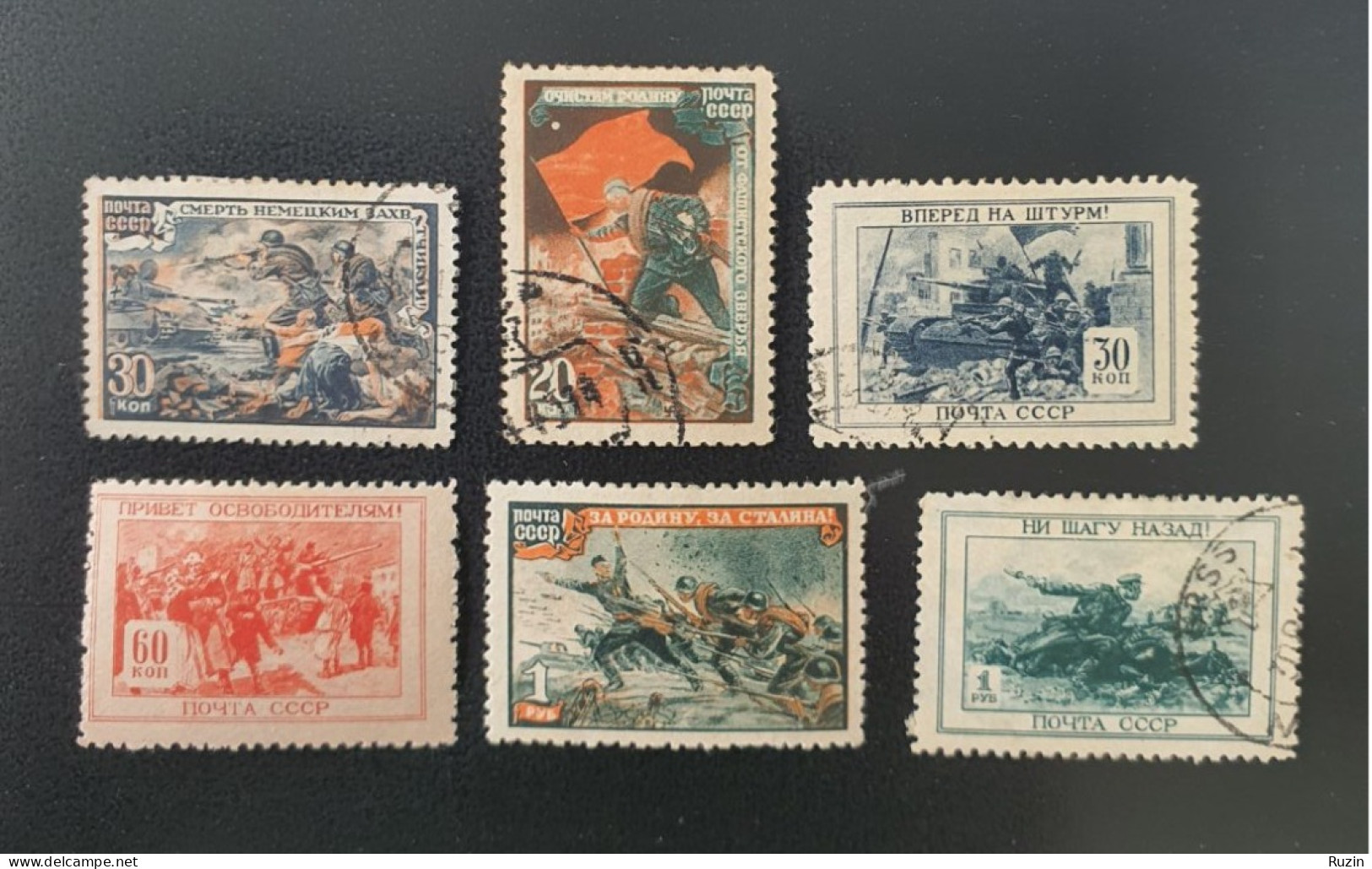 Soviet Union (SSSR) - 1945 - Patriotic War / 2x MNH - Neufs