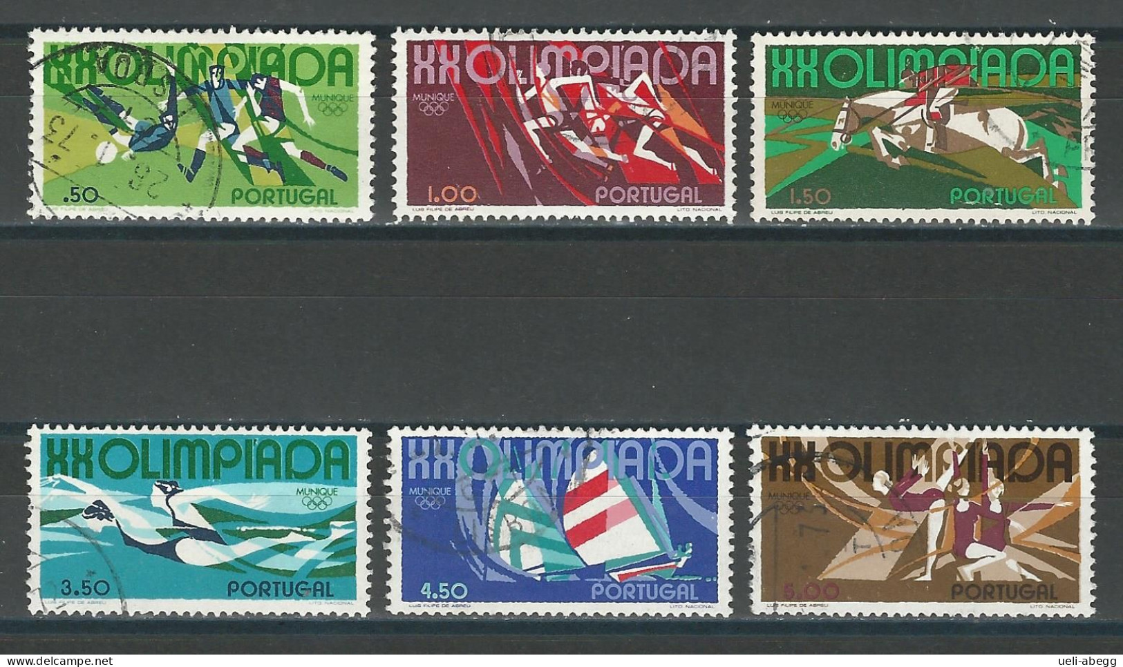 Portugal Mi 1172-77 O - Used Stamps