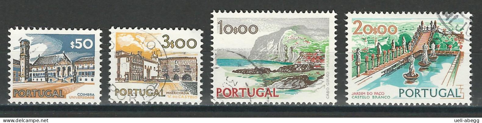 Portugal Mi 1189-92 O - Gebruikt