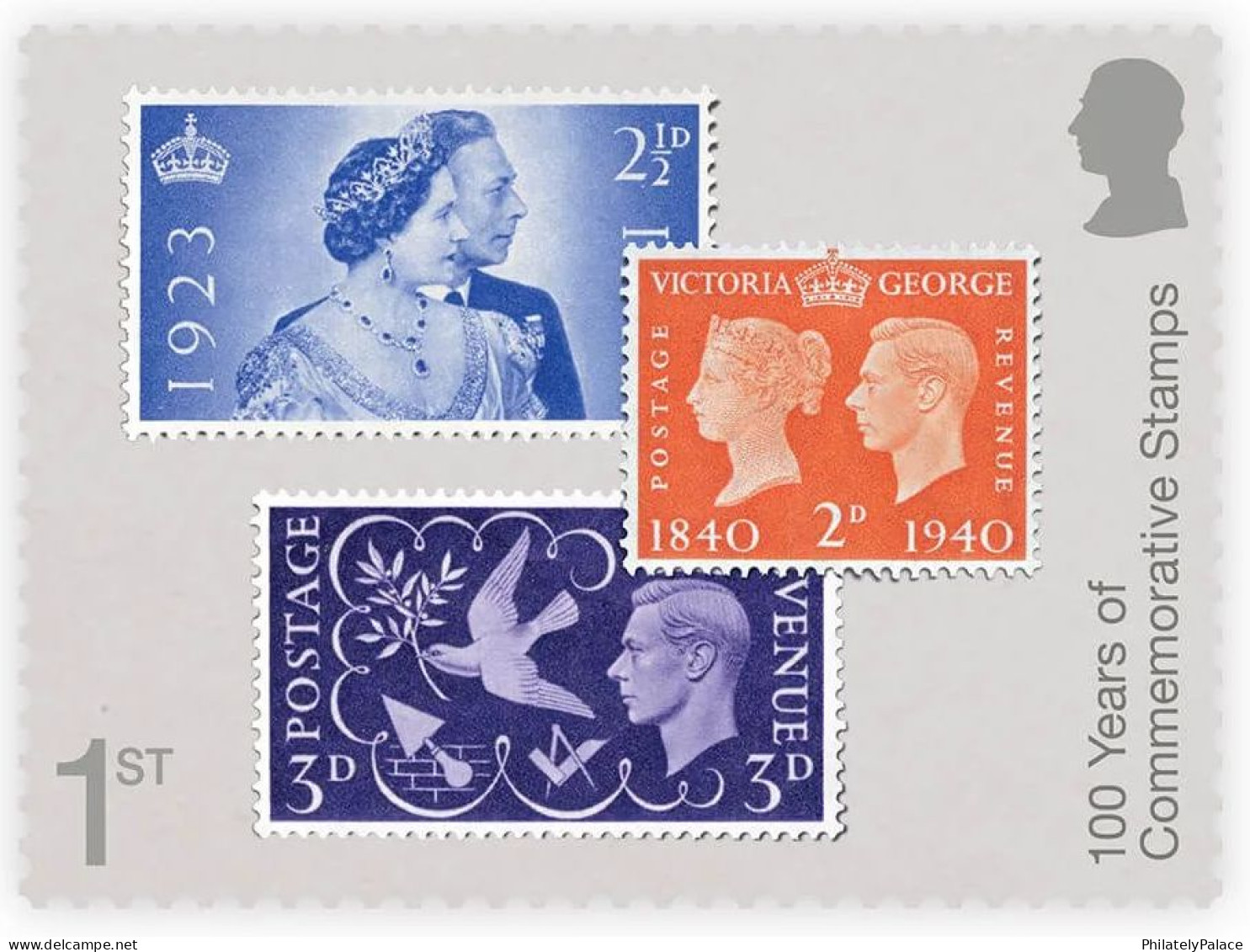 Great Britain (UK) New 2024 ,Stamp On Stamp, Lion,Queen,Butterfly,Flower,Music,Presentation Pack, Set Of 10, MNH (**) - Neufs