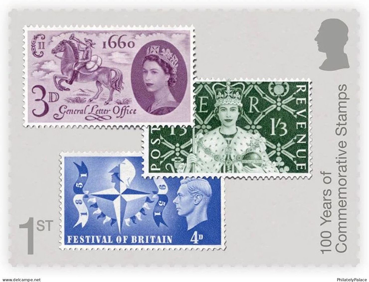 Great Britain (UK) New 2024 ,Stamp On Stamp, Lion,Queen,Butterfly,Flower,Music,Presentation Pack, Set Of 10, MNH (**) - Nuevos