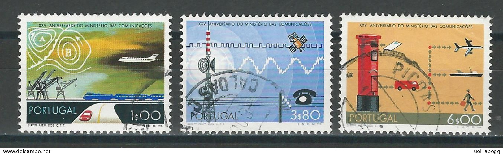 Portugal Mi 1209-11 O - Usati