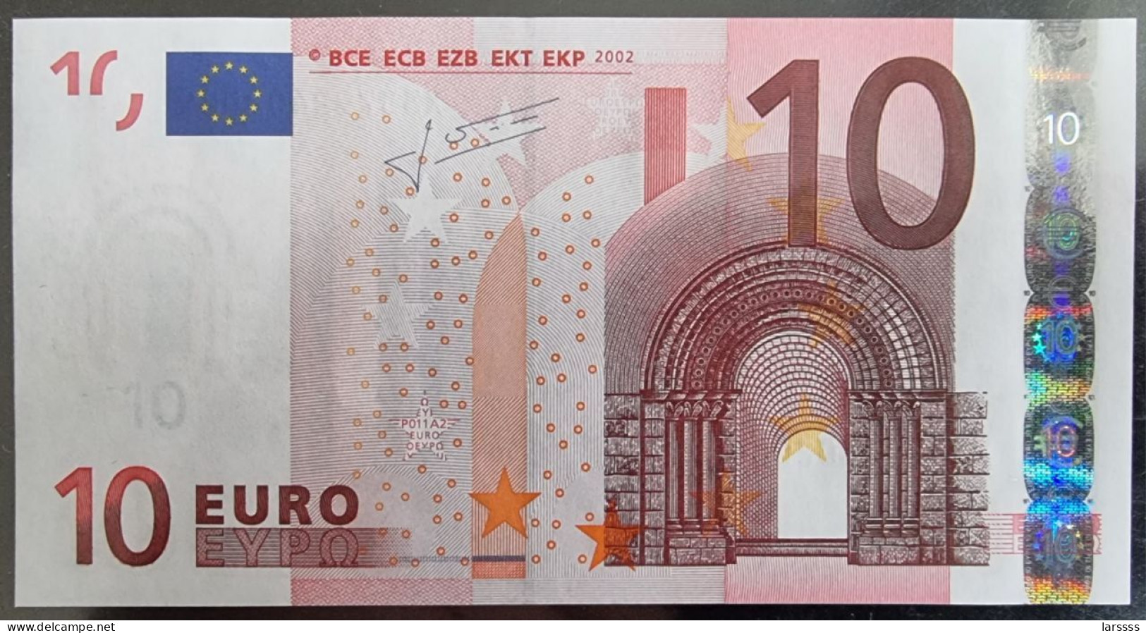1 X 10€ Euro Trichet P011A2 X33792402089 - UNC - 10 Euro