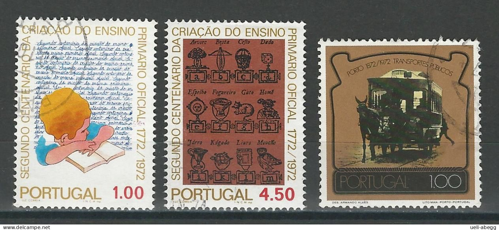 Portugal Mi 1216, 1217, 1220 O - Gebraucht