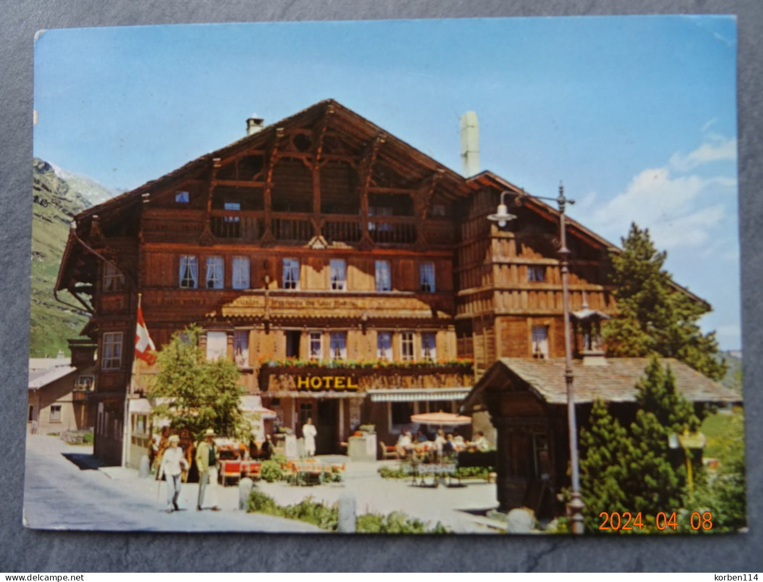 HOTEL    "   SCHWEIZERHAUS  "    MALOJA - Hoteles & Restaurantes