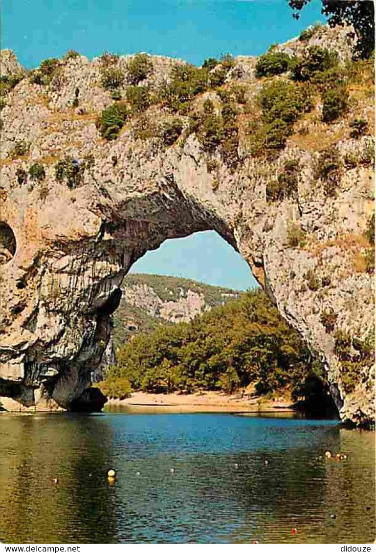 07 - Ardèche - Gorges De L'Ardèche - Le Pont D'Arc - Carte Neuve - CPM - Voir Scans Recto-Verso - Vallon Pont D'Arc