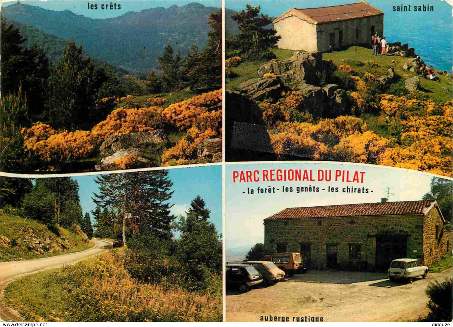 42 - Le Mont Pilat - Parc Régional Du Pilat - Multivues - CPM - Voir Scans Recto-Verso - Mont Pilat