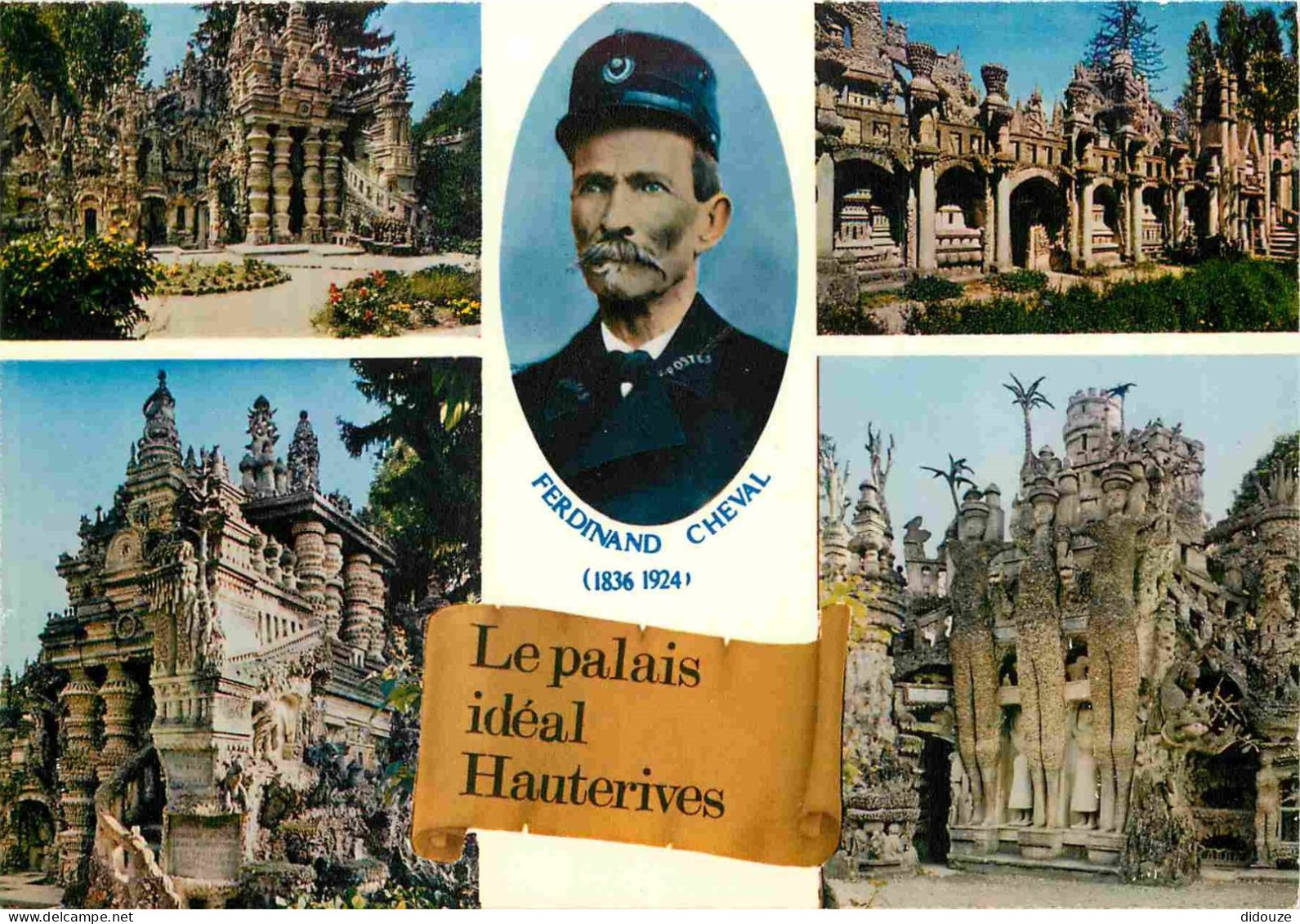 26 - Hauterives -  Le Palais Idéal - Oeuvre Du Facteur Ferdinand Cheval - Multivues - CPM - Voir Scans Recto-Verso - Hauterives