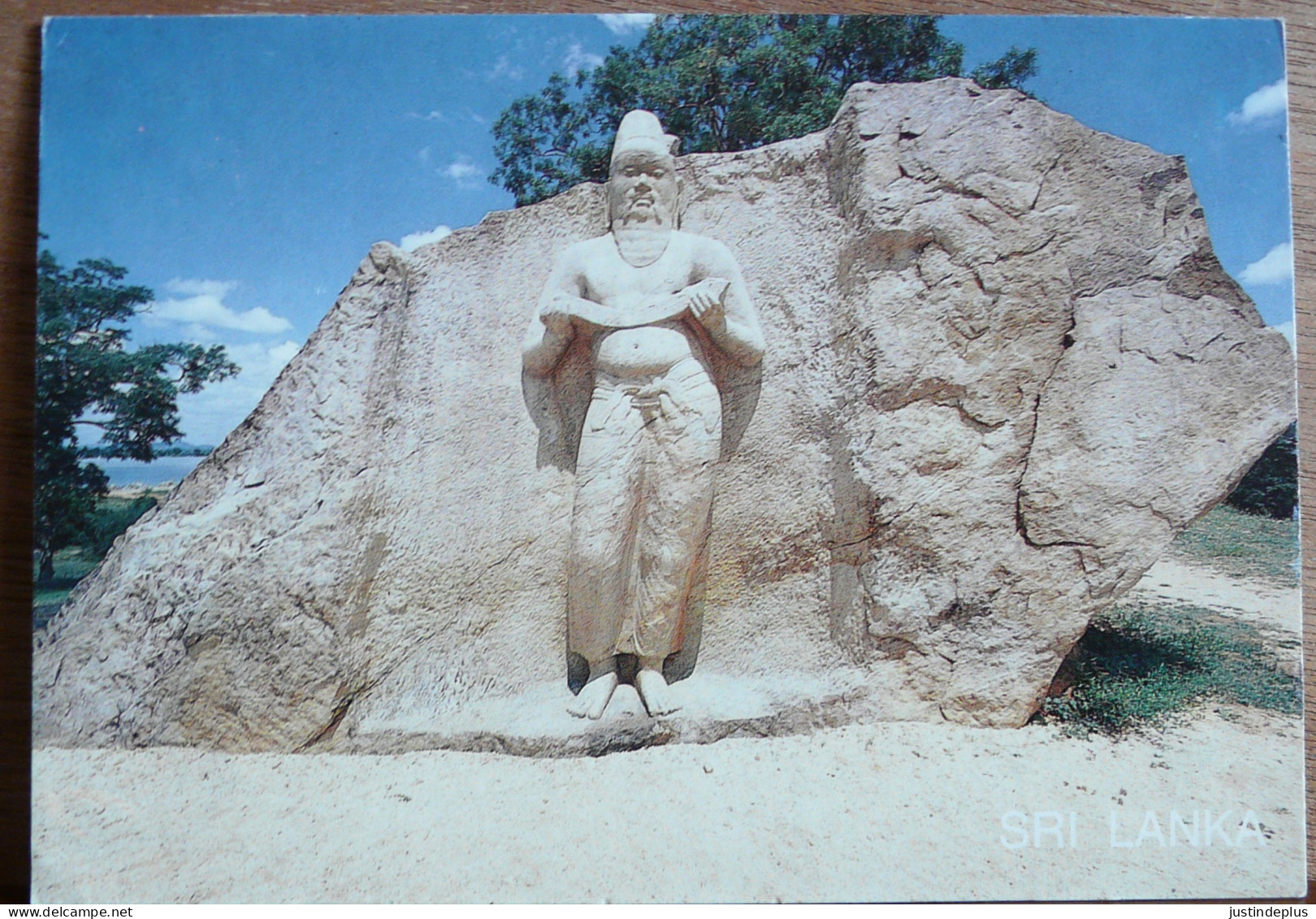 PORTRAIT DU ROI POLONNARUWA SRI LANKA - Sculptures