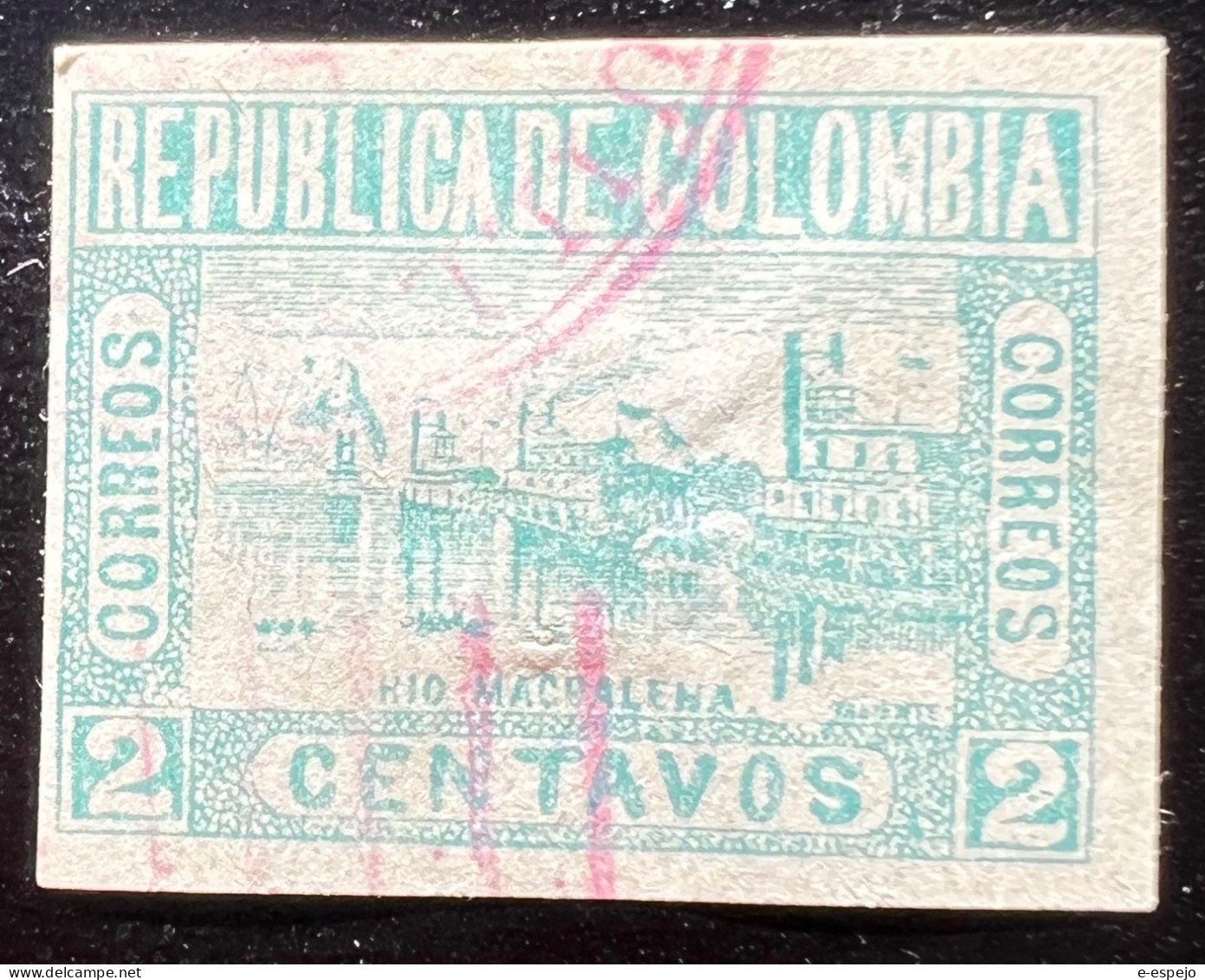 Kolumbien 1902: Barranquilla Issues Mi:CO 164A - Colombia