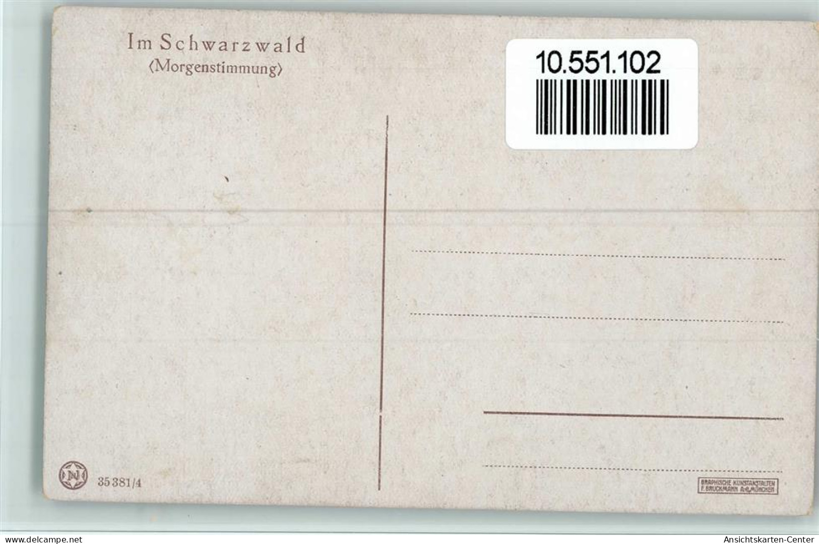 10551102 - Schwarzwaldhaeuser Morgenstimmung AK - Hochschwarzwald