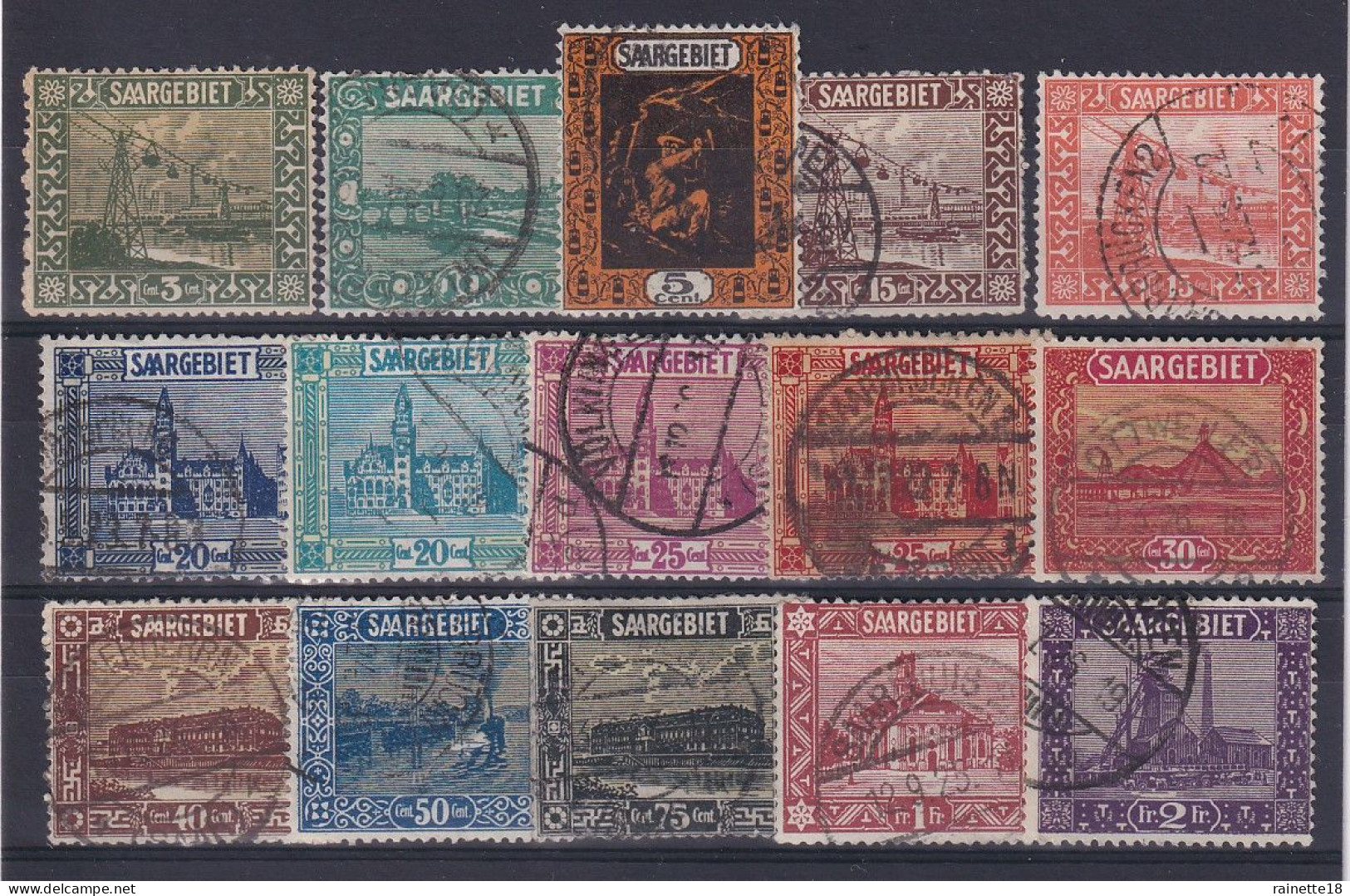 Sarre     Entre Le 83 Et Le 98 Oblitérés - Used Stamps