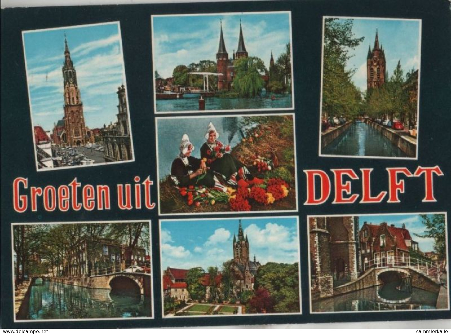 42803 - Niederlande - Delft - Mit 7 Bildern - 1973 - Delft
