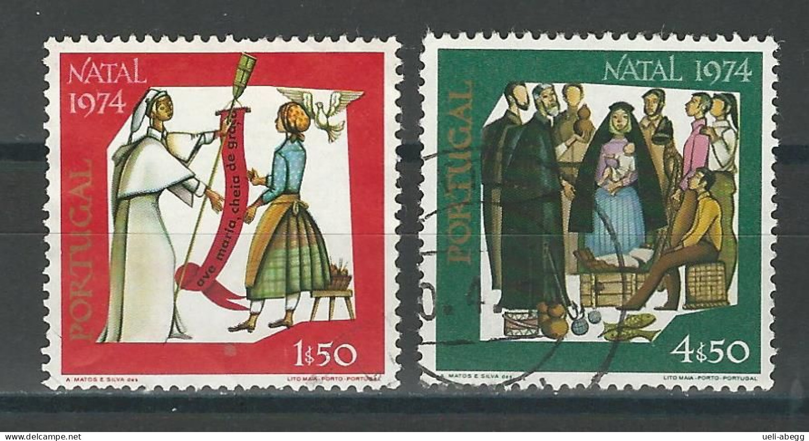 Portugal Mi 1263, 1264 O - Used Stamps