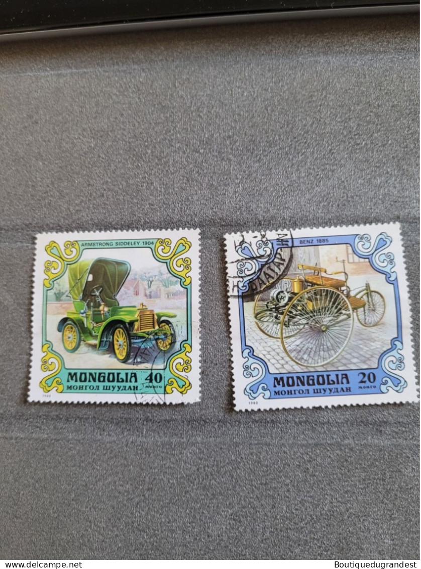 2 Timbres Mongolie - Mongolie