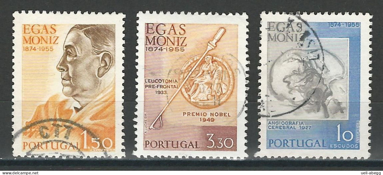 Portugal Mi 1269-71 O - Usati