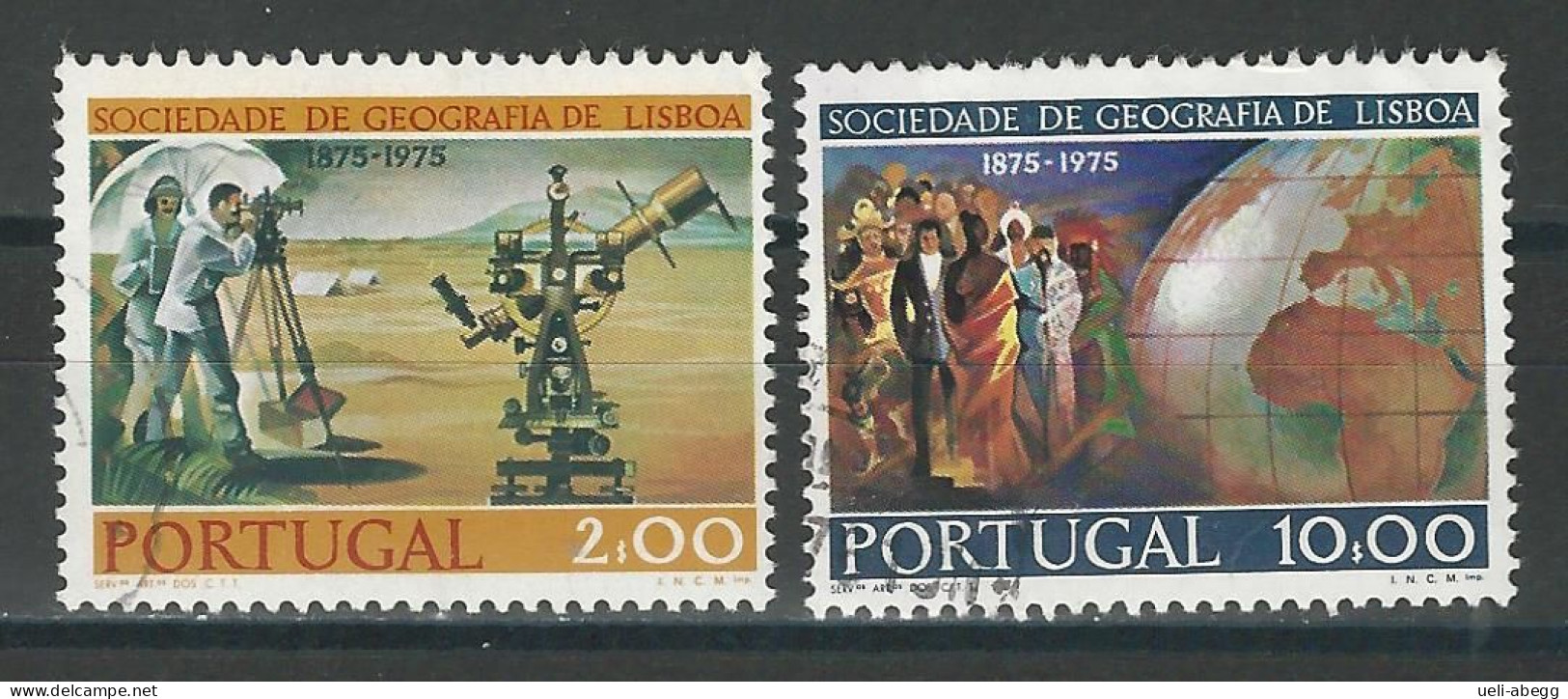 Portugal Mi 1295, 1297 O - Gebruikt