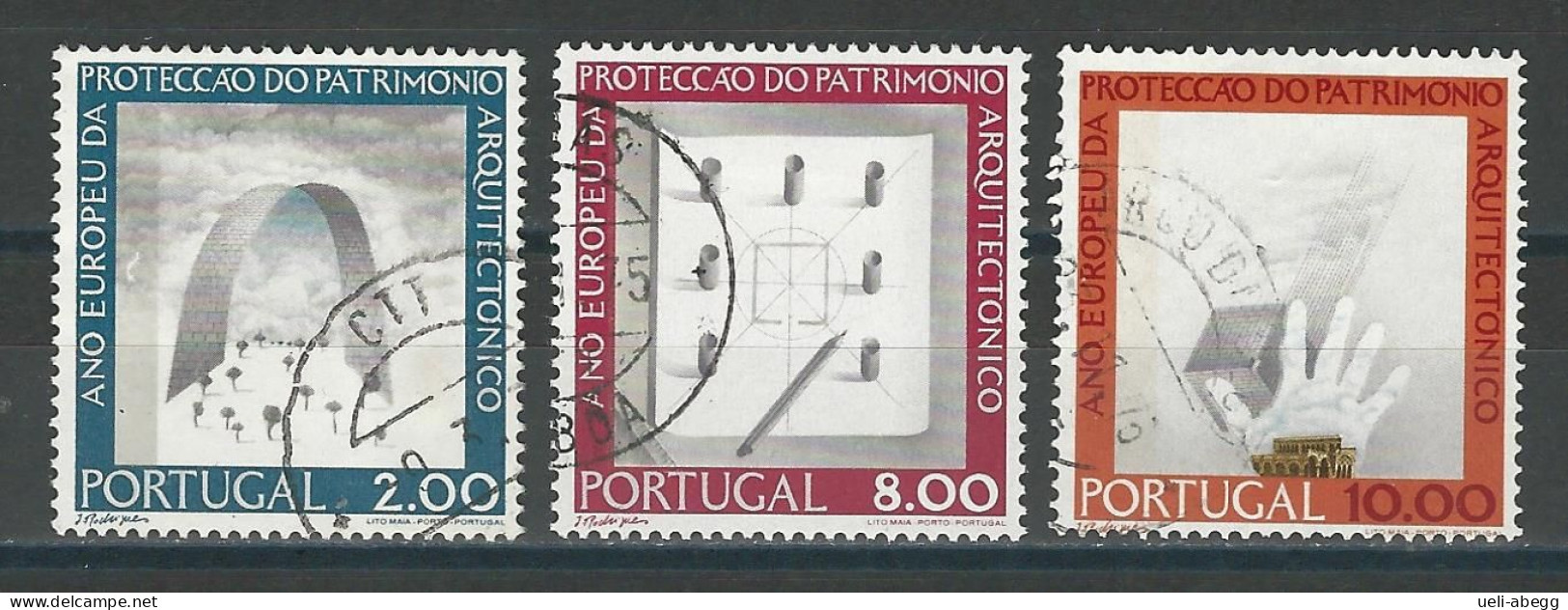 Portugal Mi 1298-1300 O - Gebruikt