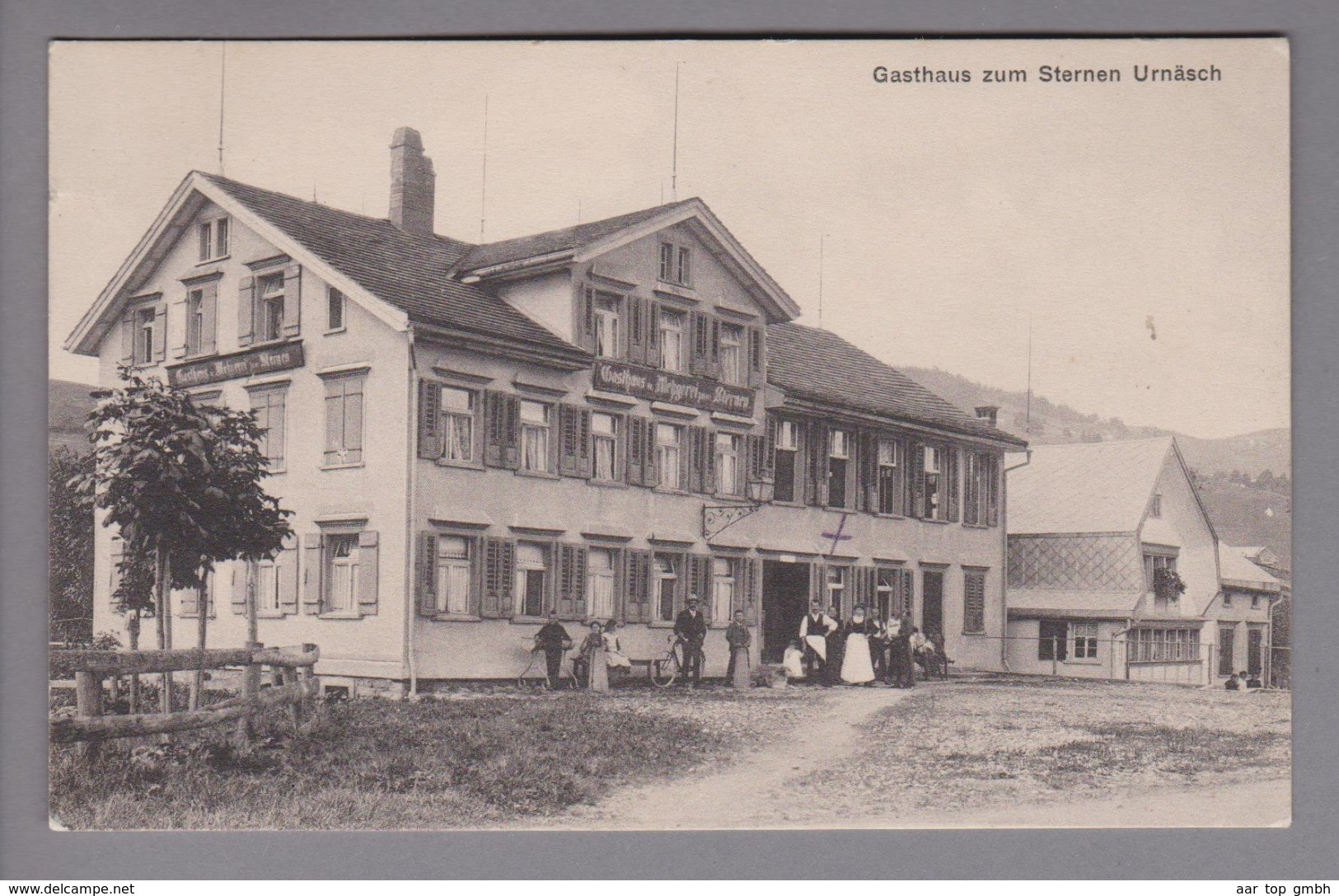 AK CH AR Urnäsch Gasthaus Zum Sternen Feldpost Foto H.Gsell - Urnäsch