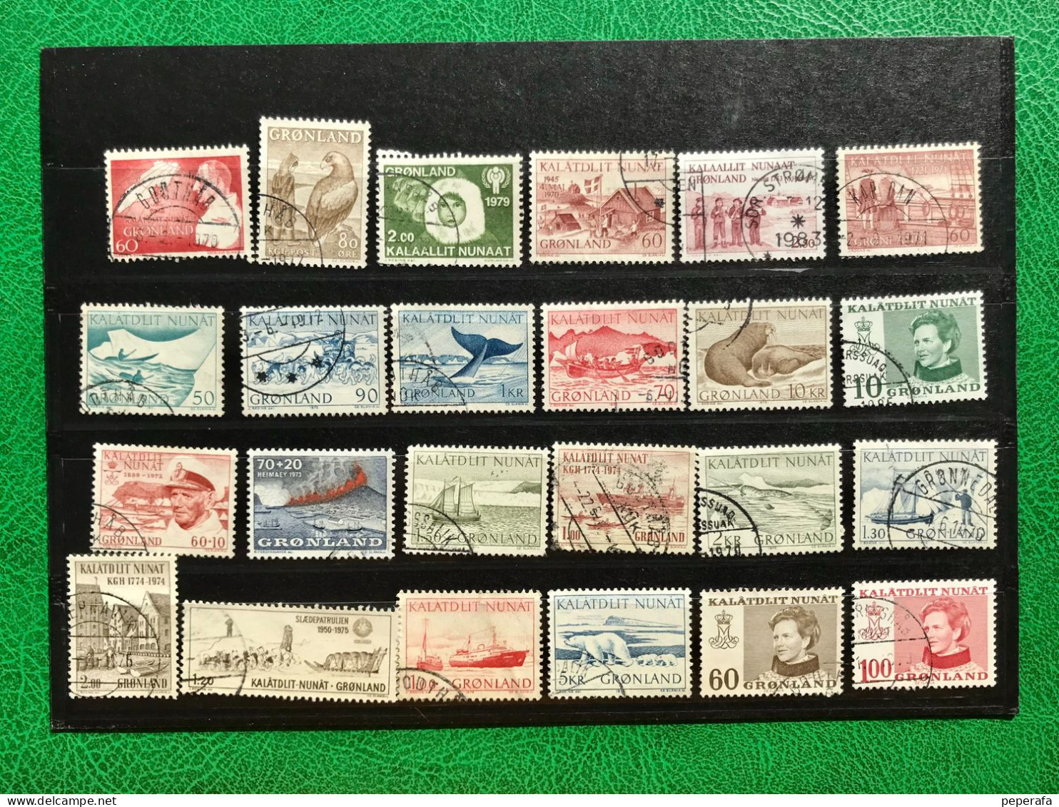 Denmark, Greenland GRØNLAND, COLLECTION (2) - Collections, Lots & Series